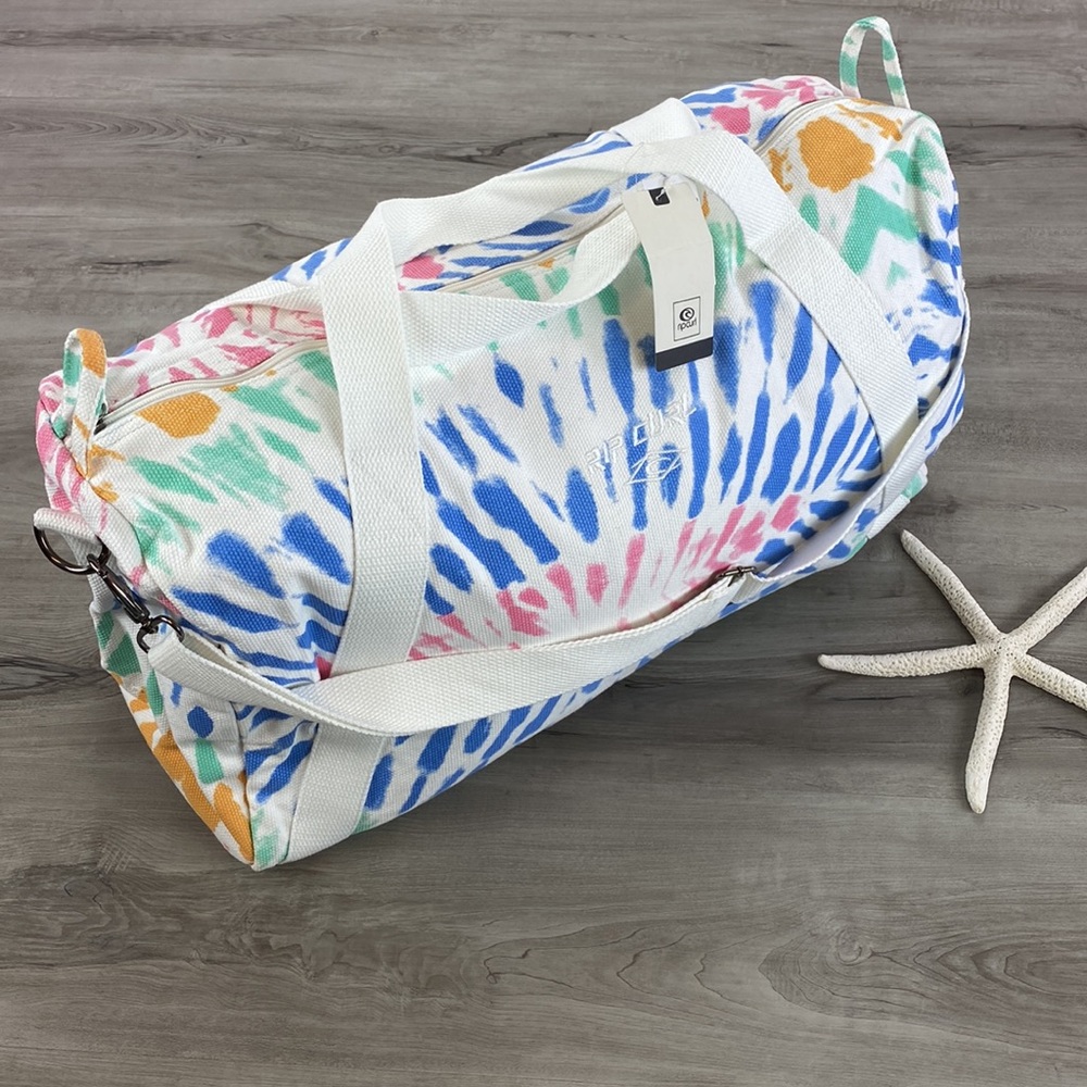 🔆RIP CURL🔆LUGGAGE DUFFEL TRAVEL BEACH GYM BAG - Picture 1 of 11